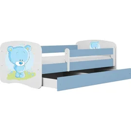 raumhirsch furniture Kinderbett Raumhirsch 80 x 180 cm Holzwerkstoff blau