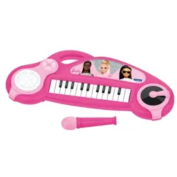 LEXIBOOK Barbie Elektronisches Keyboard Drumpad und Lichteffekten