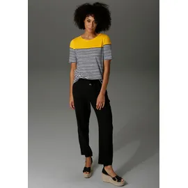 Aniston CASUAL Schwarz/Weiß 42