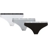 Tommy Hilfiger Cotton Slip 3 Einheiten Medium Grey Htr / White / Black L