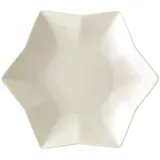 Hutschenreuther 02048-800001-25381 Nora Weiß Bone China Sternschale, 21cm x 4 cm