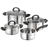 Karcher Mia Topf-Set 4-tlg. 3 x Kochtopf + Stielkasserolle