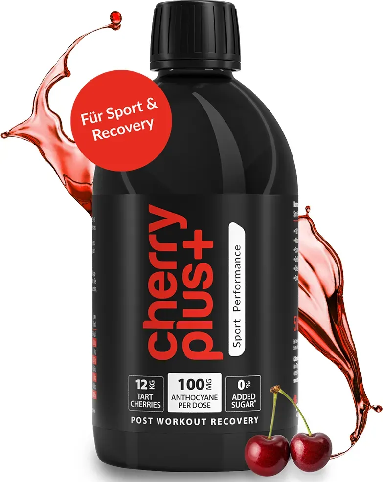 Cherry PLUS® Sport – Sauerkirschsaft-Konzentrat für Sportler 500 ml
