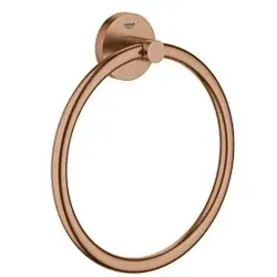 Grohe Essentials Handtuchring 40365DL1 warm sunset gebürstet, verdeckte Befestigung