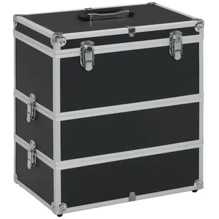 vidaXL Kosmetikkoffer 37x24x40 cm Schwarz