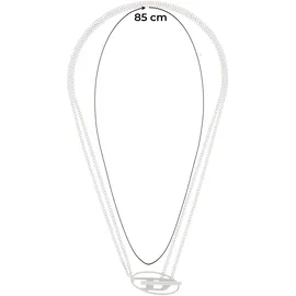 Diesel Kette CHAIN NECKLACE DX1534040 Silber/Edelstahl
