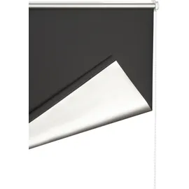 K-HOME Thermorollo Verdunklungsrollo ohne Bohren schwarz, B90 x H200 cm