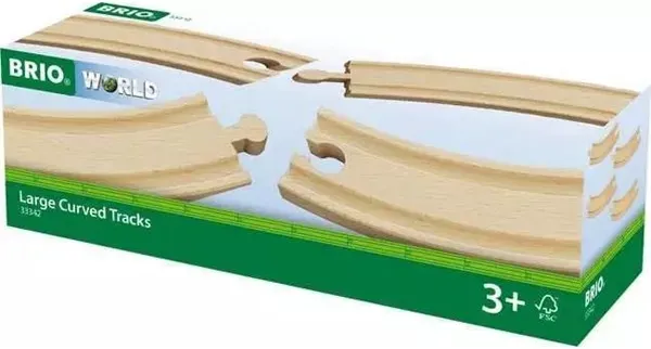 World - Large Curved Track for Railway
