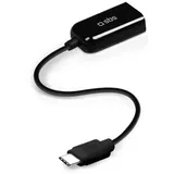 SBS USB-C auf USB-A Adapter 0,15 m Schwarz