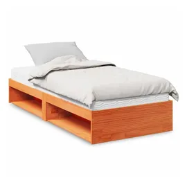 vidaXL Tagesbett 100 x 200 cm Wachsbraun