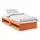 vidaXL Tagesbett 100 x 200 cm Wachsbraun