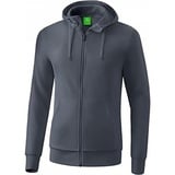 Erima Herren Basic hættetrøje sweat Jacke, Slate Grey, M EU