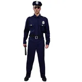 Polizei-Kostüm für Erwachsene für Herren