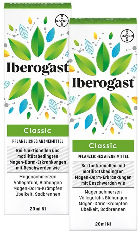 Iberogast Classic Flüssigkeit 2X20 ml