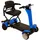 urban hopper Best Ager Fold Elektro Seniorenmobil 4-Rad Faltbar max. 6 km/h blau