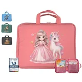 bunnyboo Tasche für TipToi - Platz für bis zu 8 Bücher - TipToi Starterset mit Einsatz für Tiptoi Stift, TipToi Kabel und Batteriefach - TipToi Tasche Stift (Prinzessin Lilly)