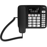 Gigaset DL780 Plus DECT/Analog-Telefon Anrufer-ID Schwarz