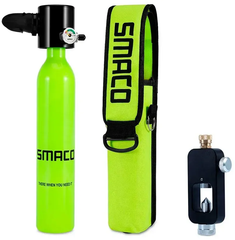 Smaco S300 Air Tank 0.5l Tauchflasche - Yellow - One Size