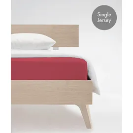 FLEURESSE Jenny C 001115 Single-Jersey 90 x 190 - 100 x 200 cm kirsch