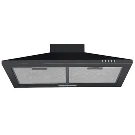 PKM Kaminhaube 60 cm Schwarz
