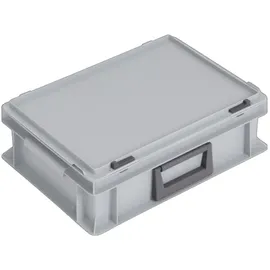 Lockweiler Aufbewahrungsbox Kunststoff L400xB300xH133mm grau