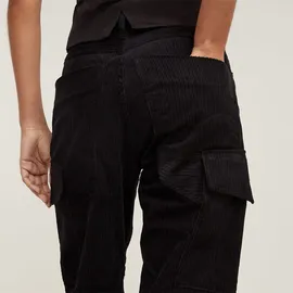 G-Star Cord 3D Boyfriend Cargohose Schwarz 27