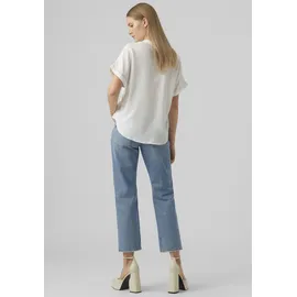 Vero Moda Top Casual Splitneck Weiß L