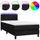 vidaXL Boxspringbett 100 x 200 cm Schwarz