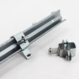 Aquagart Weidezaun 1 Schelle Z-Profil grau