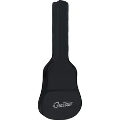 Gitarrentasche für 4/4 Klassikgitarre Schwarz 100x37 cm Stoff