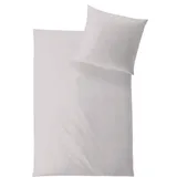 Hefel Classic Uni Silber 155 x 220 cm + 40 x 80 cm