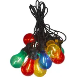 StarTrading LED-Lichterkette Stahl 4 m Bunt