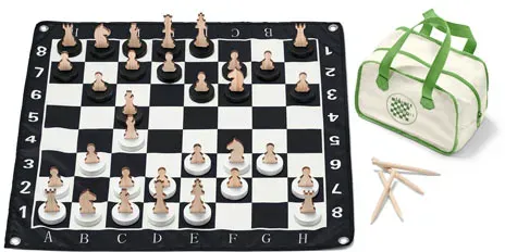Tchibo - XL-Schachspiel - Schwarz - Kinder - Schwarz