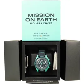 Swatch Omega Bioceramic Moonswatch Mission on Earth - Polar Lights