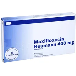 MOXIFLOXACIN Heumann 400 mg Filmtabletten 5 St