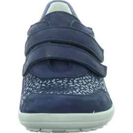 LONGO Damen-Klettslipper,blue/orbi für Damen, blau, 40 EU