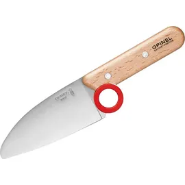 Opinel Le petit Chef Kinder Kochmesser-Set, rot/natur/silber, 3-teilig (1 Set)