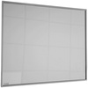ZIPRIS S" Classic Infrarotheizung Spiegel Titan-Rahmen 400 - 900 Watt 500 W, bunt (silberfarben, grau) Heizkörper