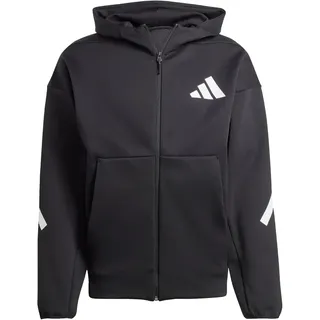 Adidas Z.N.E. Reißverschlusspullover Black / White M