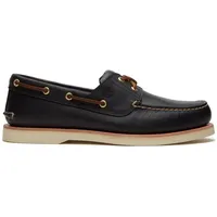 Timberland Mens Boat Shoe nvy full grain 8 Wide Fit