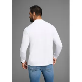 MAN'S WORLD Stehkragenshirt weiß 3XL
