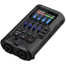 Zoom R4 MultiTrak mobiler 4-Spur-Recorder und Kompakt-Audiostudio für Musiker & Songwriter, 32-Bit-Float-Audio, 2 XLR/TS-Combo-Eingänge, Effekte, Rhythmussektion