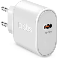 SBS PD Reiselader 30W USB-C weiá (30 Watt