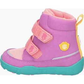 Affenzahn Winterstiefel Eule Grün/Rosa 26