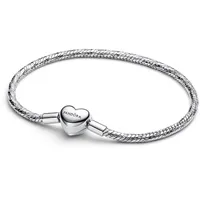 Pandora Charm-Armband Facettiert Silber 594236C00 Größe 21