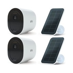 Arlo Go 2  LTE Kamera 2er-Set + Solar Ladegerät 2er-Set