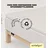 Easy Spannbettlaken für Topper Jersey Elasthan 90 x 190 - 100 x 220 cm sand light