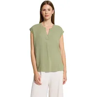 Betty Barclay Schlupfbluse unifarben in Oil Green | Gr.: