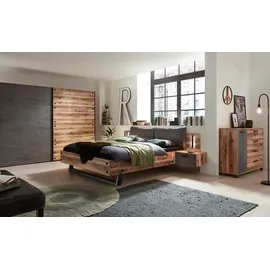 Möbel Boss Kommode Dover 125 x 96 x 38 cm Grau/Braun