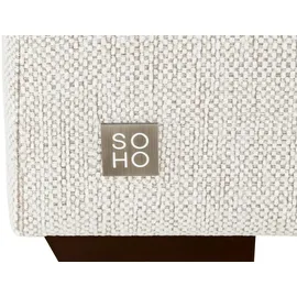 Soho Hocker Franka 75 x 42 x 62 cm Weiß